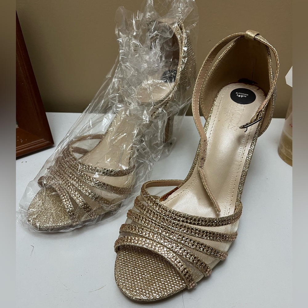 Never Worn Gold Heels
